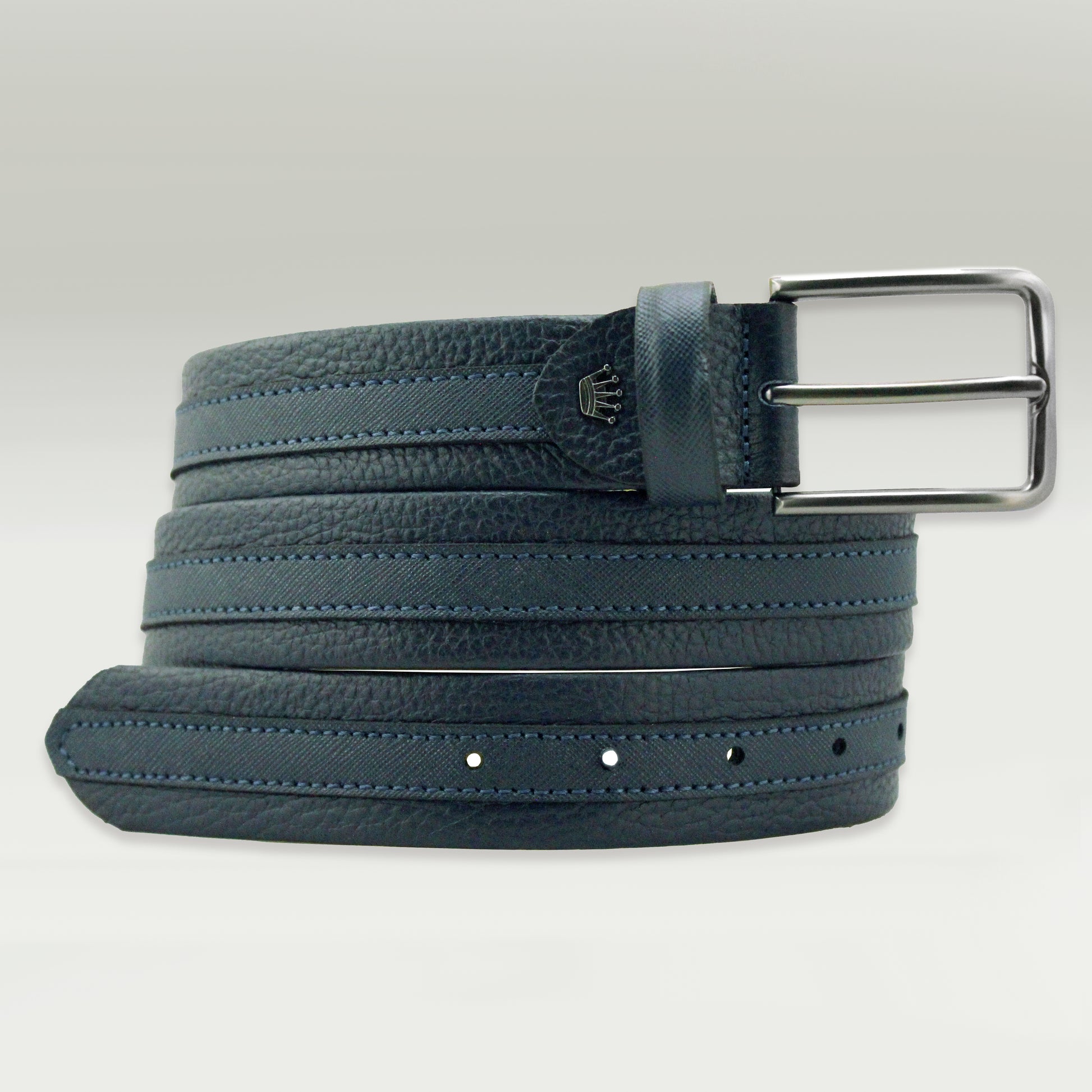 Cervo Saffiano Black Belt 35mm