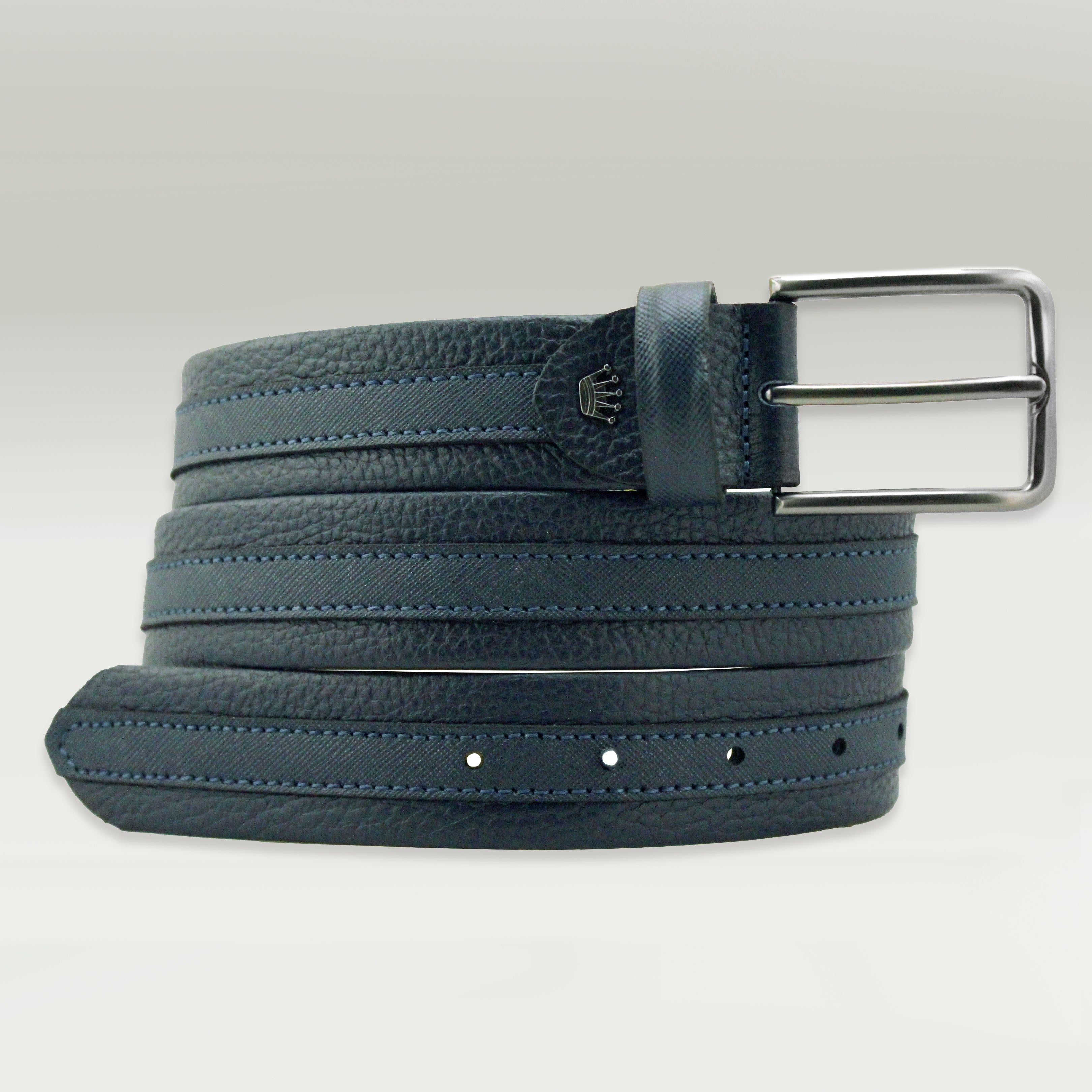 Cervo Saffiano Black Belt 35mm