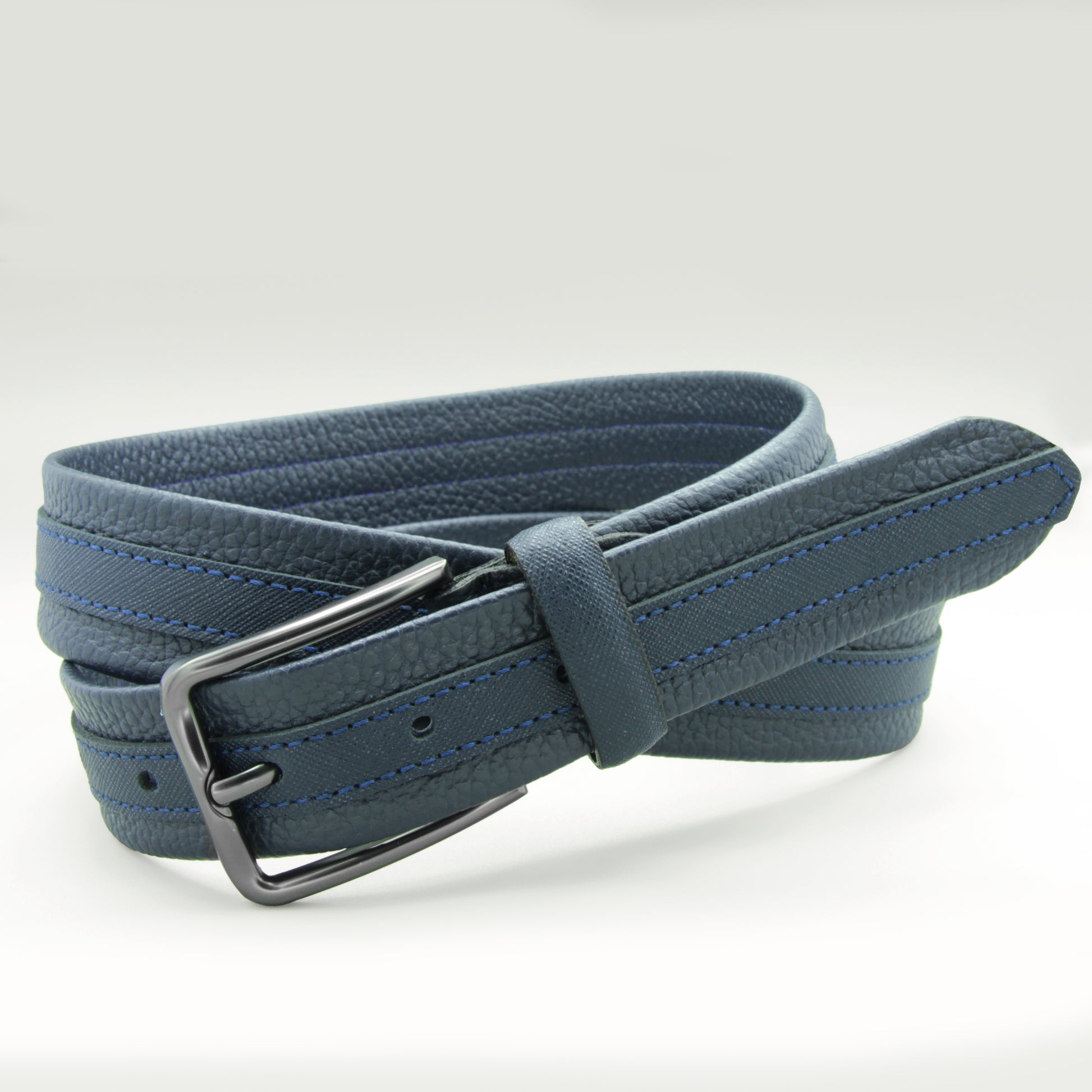 Cervo Saffiano Black Belt 35mm