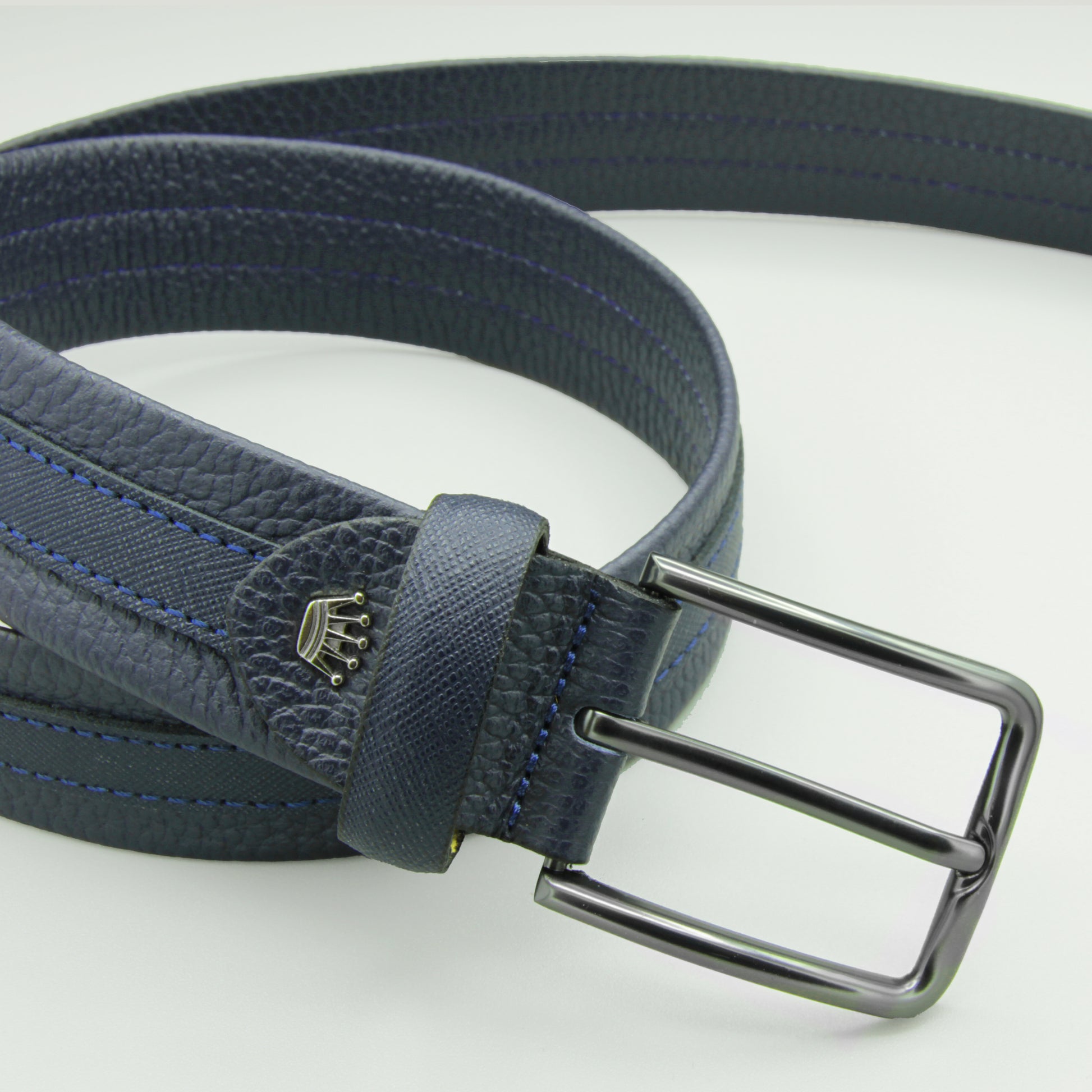 Cervo Saffiano Black Belt 35mm