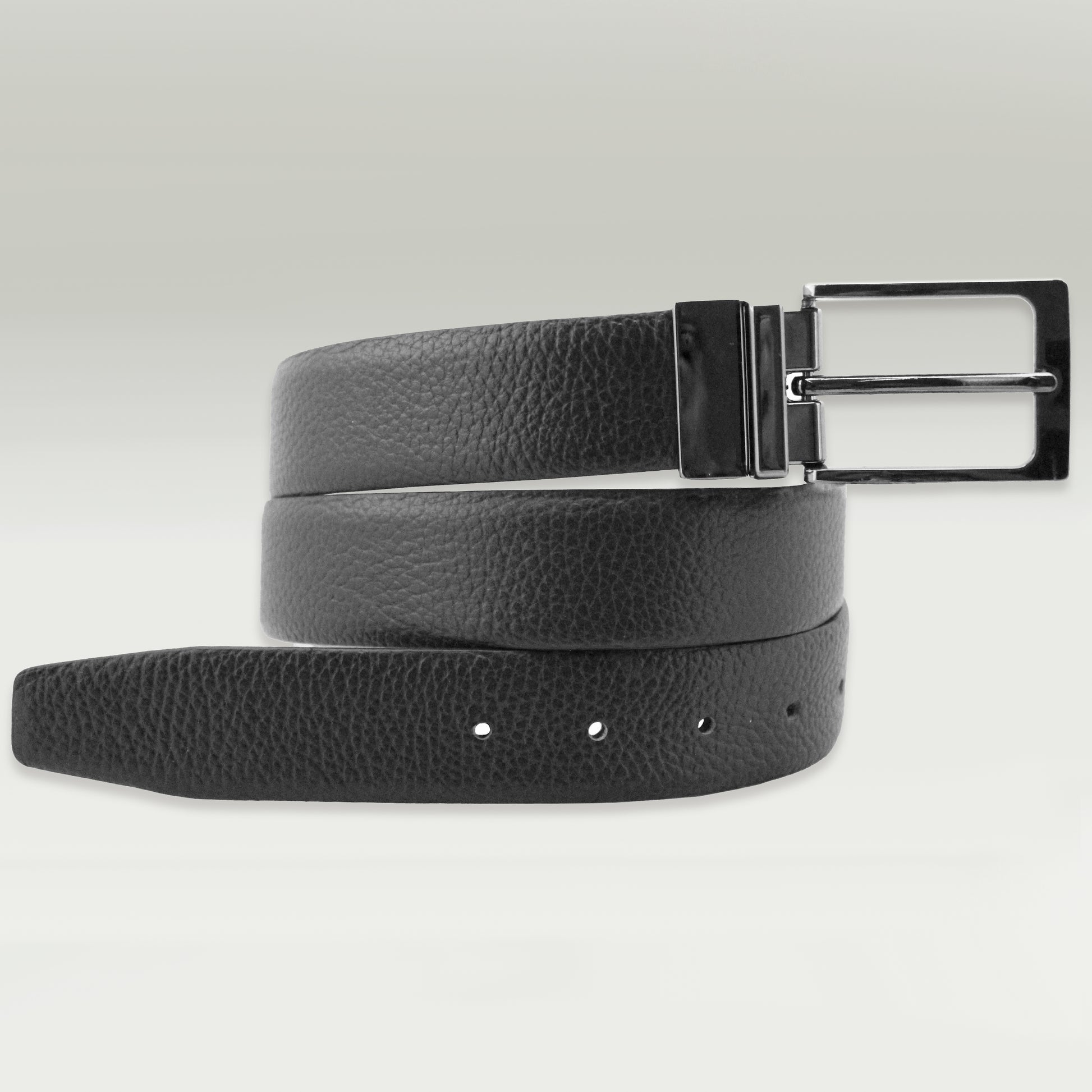 Reversible Cervo Black & Navy Belt 35mm