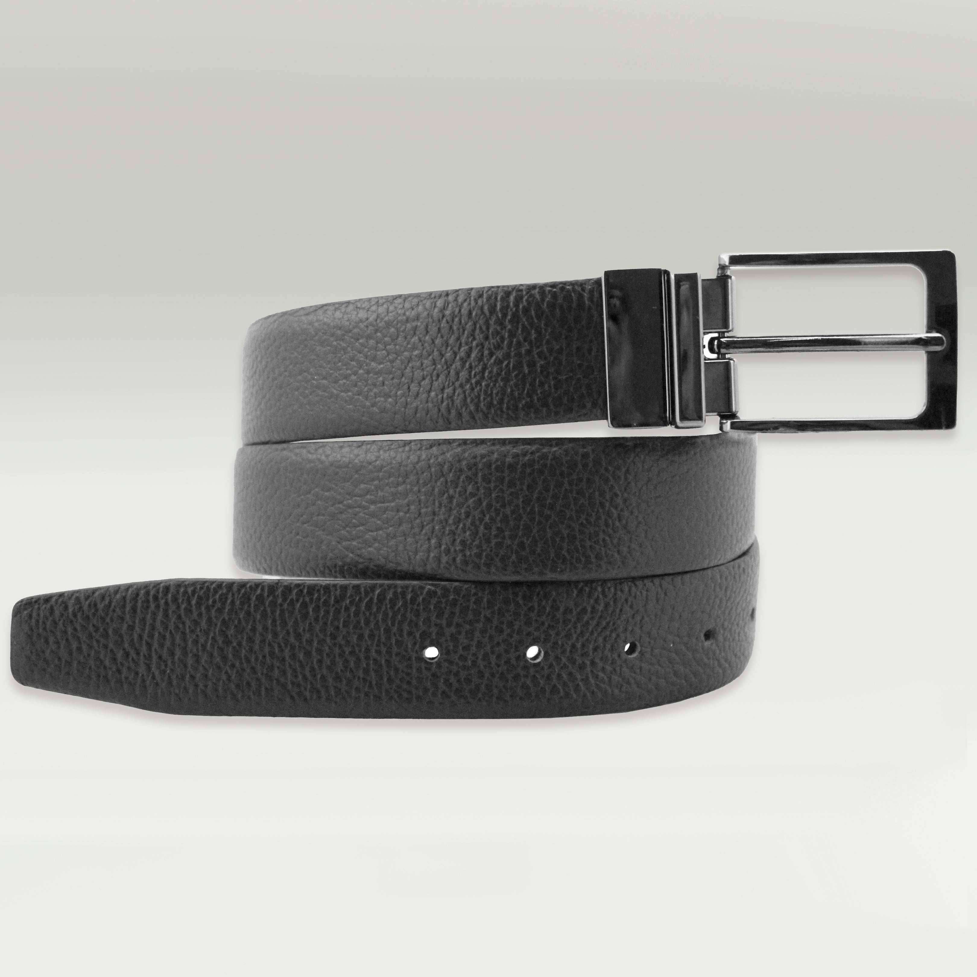 Reversible Cervo Black & Navy Belt 35mm