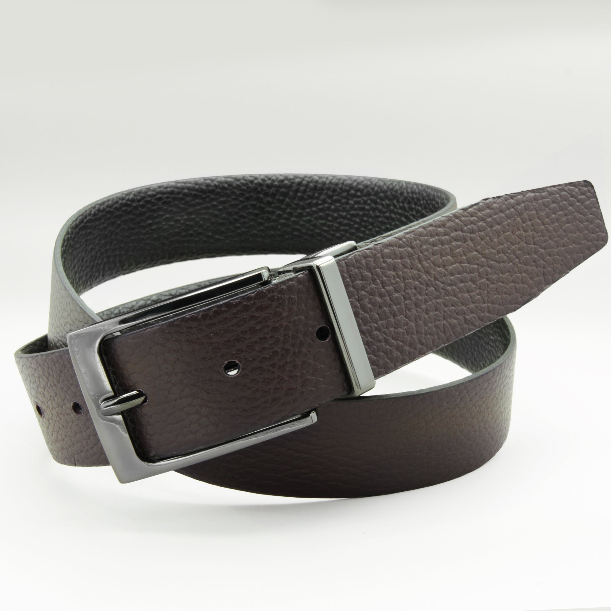 Reversible Cervo Black & Navy Belt 35mm