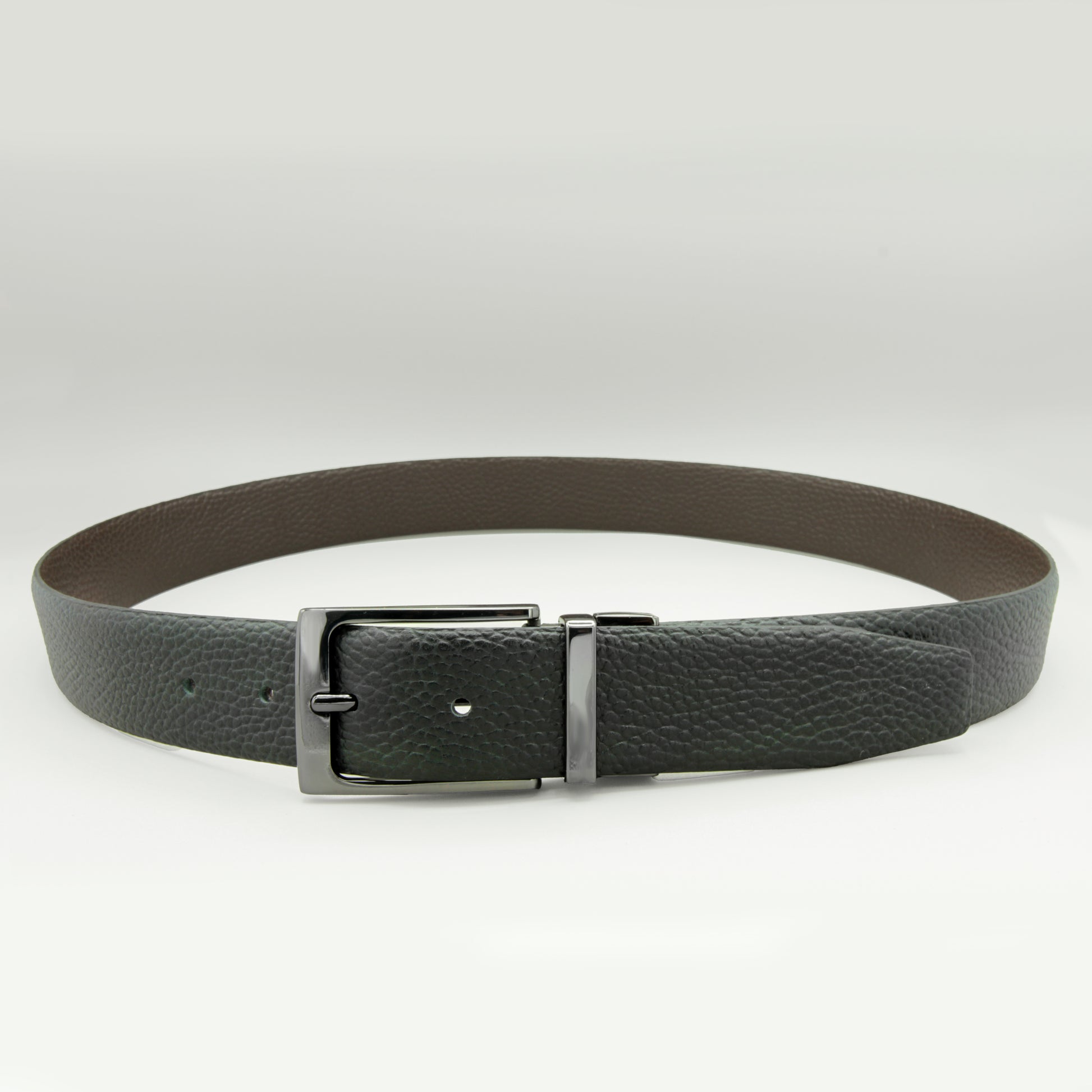 Reversible Cervo Black & Navy Belt 35mm